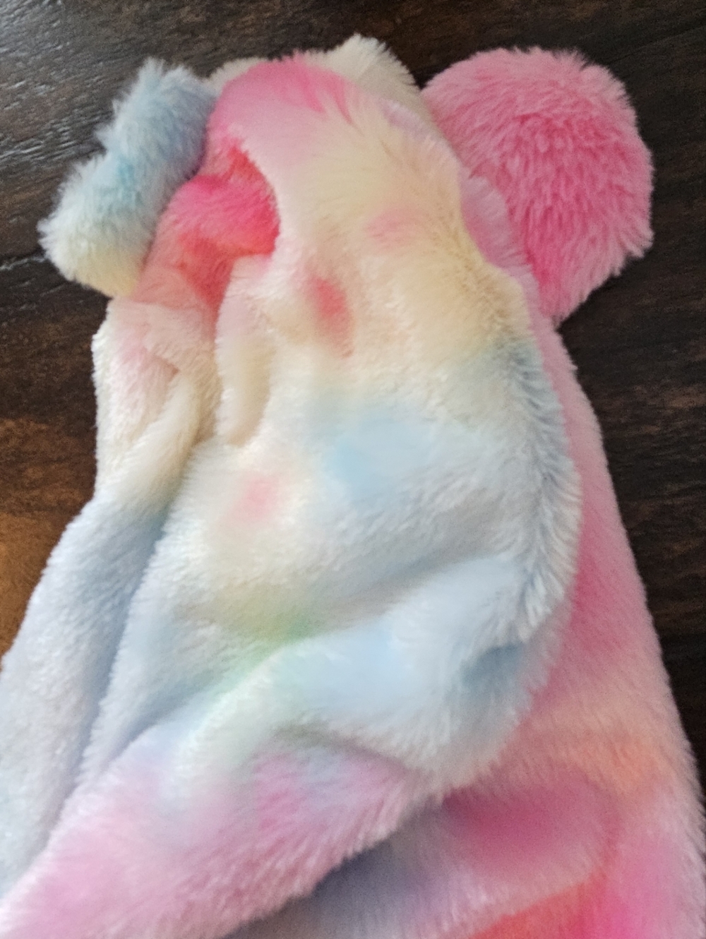 NWT RAVE Hoodie Scummy Bears Fuzzy Crop Size Medium - Picture 11 of 15